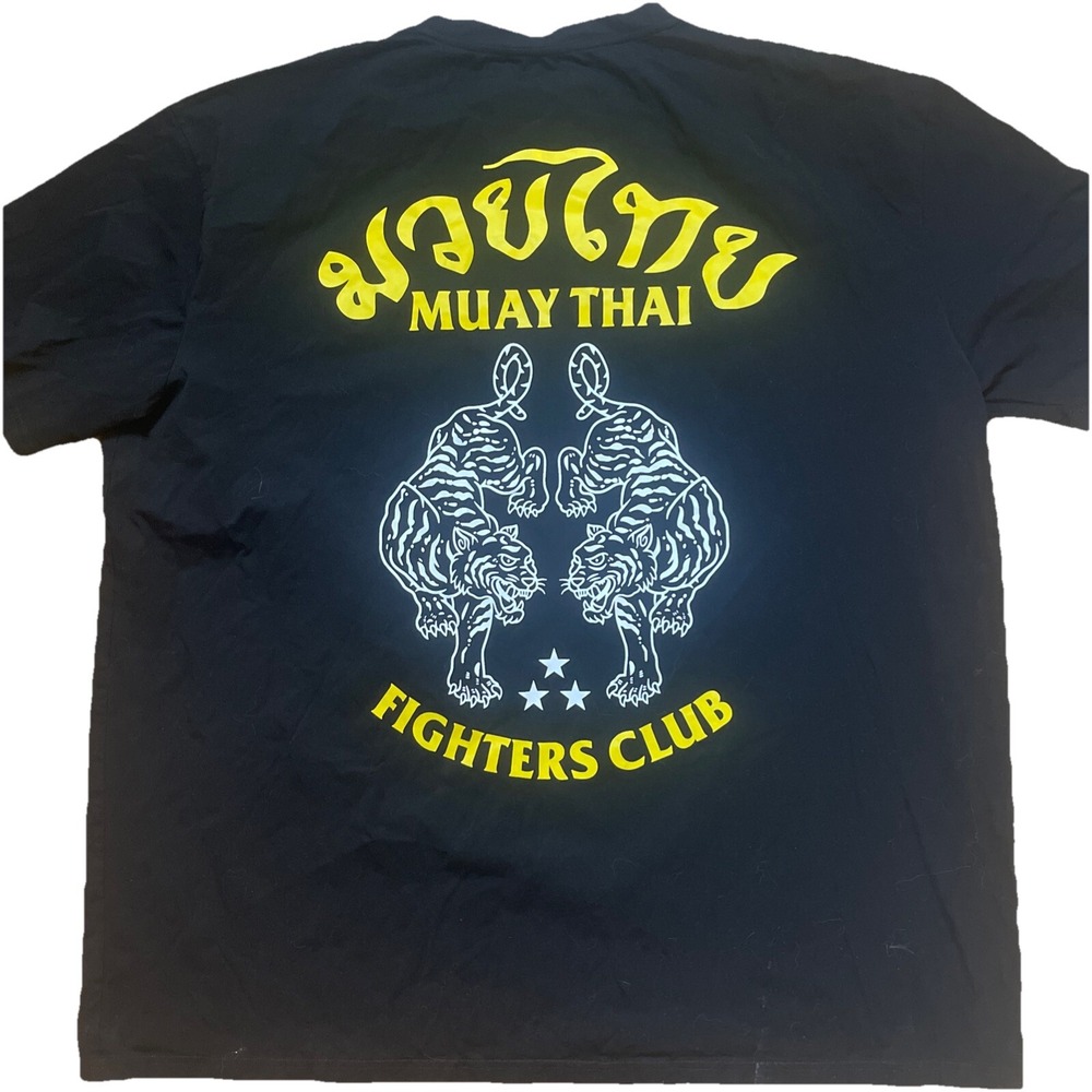 Kill Crew Apparel 4XL Porrada Series Shirt Tiger Muay Thai Kickboxing MMA Black